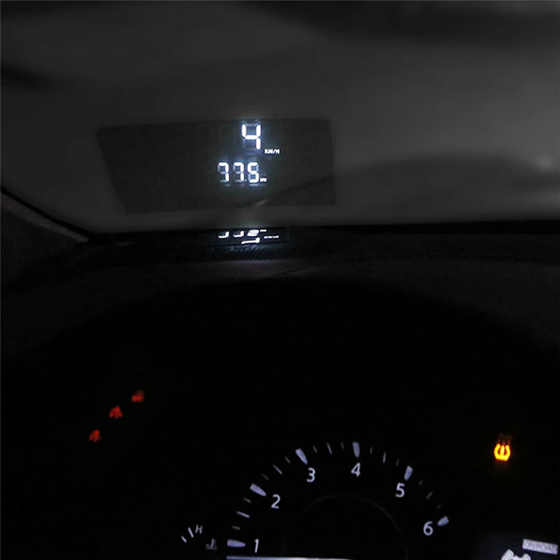 CARMANGO HUD Head-Up Display Automobilio greičio viršijimo Įspėjimo prekinis, galinis Stiklo Projektorius Signalizacijos Sistemos Toyota Land Cruiser 200 2016-2018