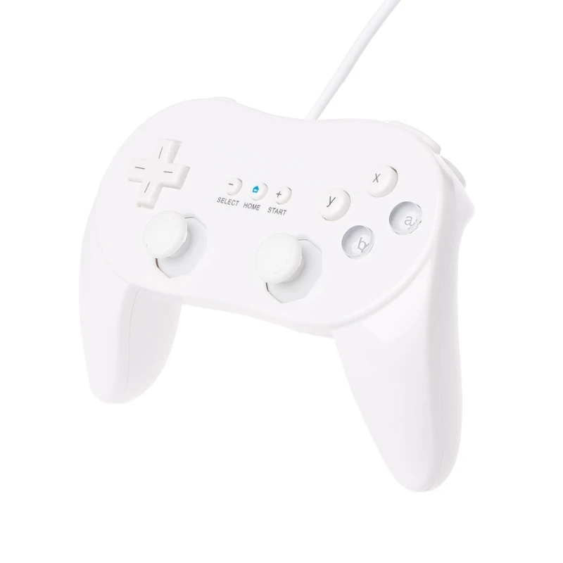 Klasikinis Laidinio Žaidimų Valdiklis Žaidimų Nuotolinio Pro Gamepad Kontrolės Kreiptuką Nintendo Wii