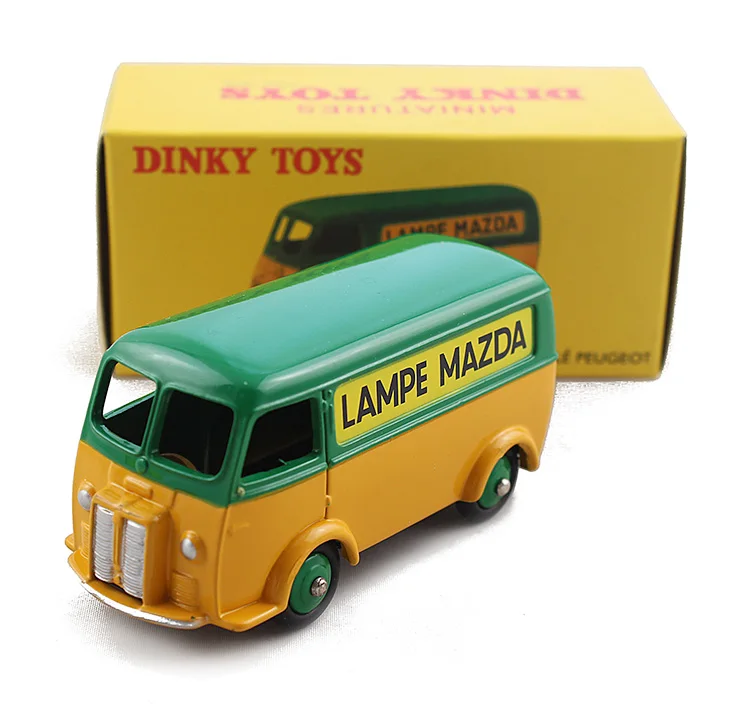 Dinky Toys 1:43 Fourgon Tole Peu geot senovinių modelių boutique lydinio automobilių žaislai vaikams, vaikams, žaislai, originali dėžutė