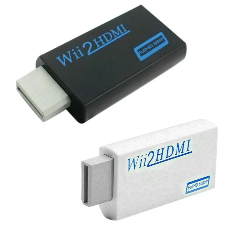 Nešiojamų Wii HDMI Wii2HDMI Full HD Converter Garso Išvesties Adapteris TELEVIZIJA