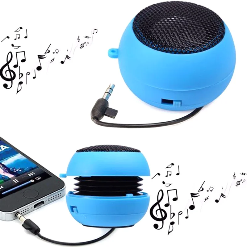 Mėsainis Stiliaus Mini Stereo Garso Lauke Garsiakalbis Audio Muziką MP3 Grotuvas Suktuko Telefonams, Tabletės DU55