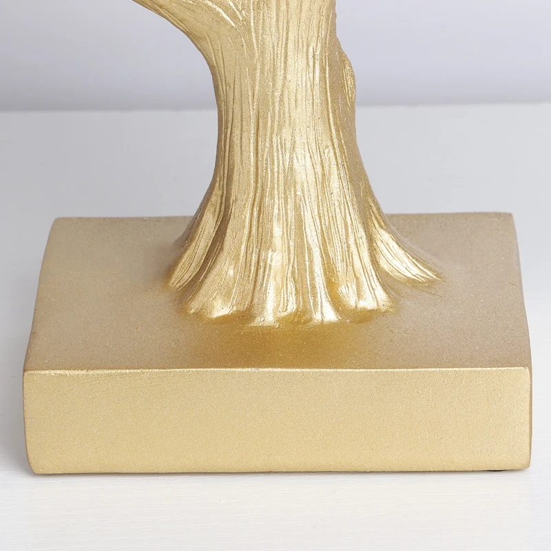 Šiuolaikinės Aukso Pasisekė Pinigų Medis Statula Fengshui Ornamentu Likimo Medžio Ornamentais Rankinėje Medžio Apdaila Namo Apdaila Priedai