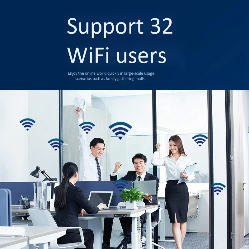 WiFi Router 4G Bevielį Maršrutizatorių 150Mbps su 4 Antenos Iki 32 Vartotojams išmanųjį Telefoną, iPad KOMPIUTERIS Nešiojamas