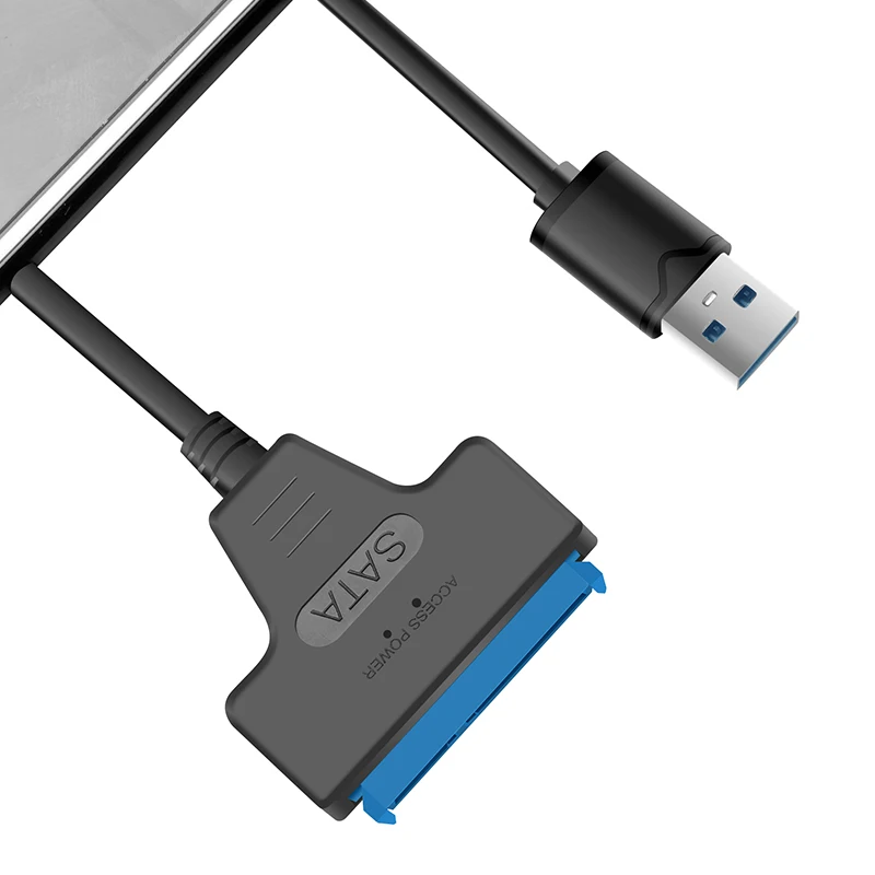 USB 3.0 prie SATA III Adapteris iš 2.5 SDD HDD kietieji Diskai SATA III USB 3.0 Išorinis Keitiklis ir Kabelis, Paramos UASP Portabl