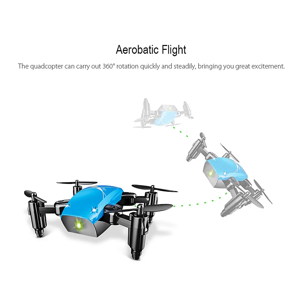 AEOFUN S9HW Mini Drone su HD Kamera S9 Nr. Lankstymo Fotoaparato RC Quadcopter Aukštis Sraigtasparnis WiFi FPV Micro Kišenėje Drone
