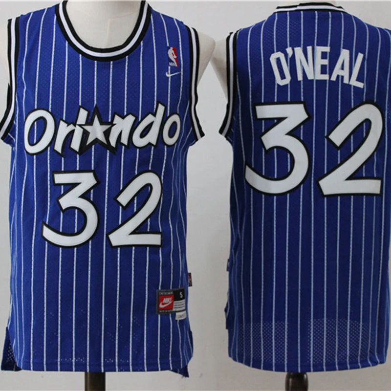 NBA Vyrų Orlando Magic #32 Shaquille O 'neal Krepšinio Jersey Los Andželo 