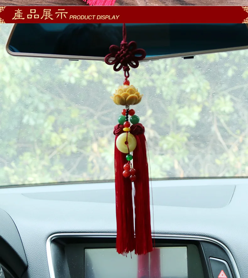 3PCS NAMŲ kelionės krepšys Kišenėje automobilių talismanas efektyvių palaiminti Saugus Talismanas Lotoso gėlė, Budistų taikos mazgas FENG SHUI talismanas, Amuletas