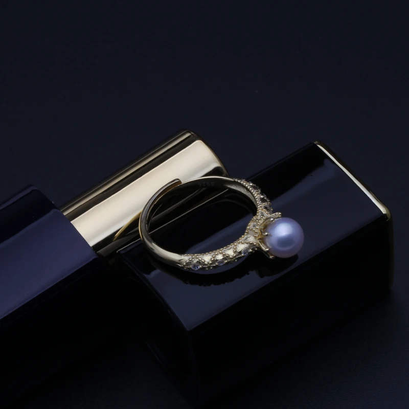 Prabanga opalas žiedas moterims,natūralios balta/rožinė/violetinė gėlavandenių perlų žiedas papuošalai kolonėlė,925 sidabro spalvos vestuvinis žiedas