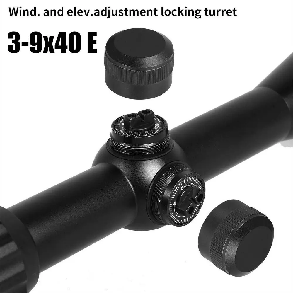 Šautuvas taikymo Sritis tolimatis tipo 3-9X40EG Medžioklės Monokliai Optika Regos Taktinis LED IR Vandeniui Naktinio Matymo Prietaisas Medžioklės Kameros