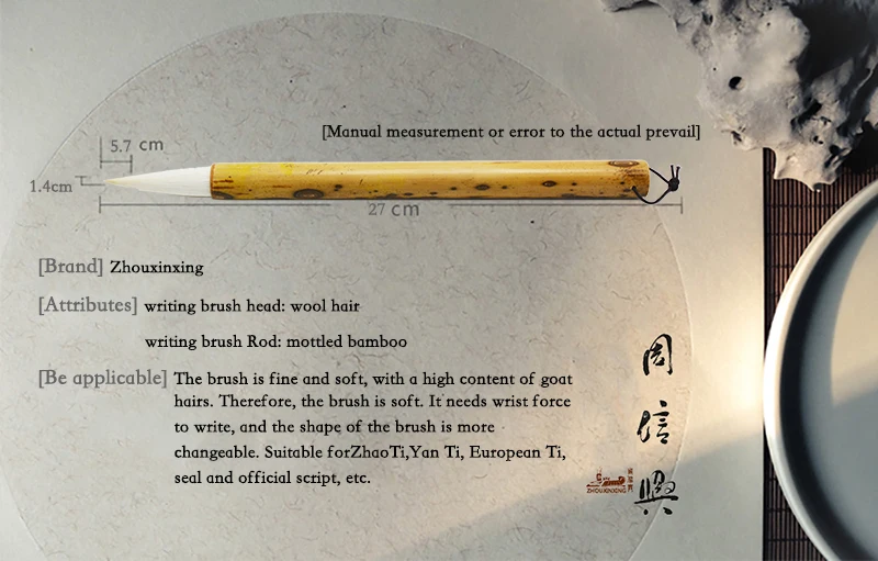 Kokybės Kinų Kaligrafija Šepečiai pen ožkos plaukai Ilgi Feng Ka antithetical dvieilis tapybos, kaligrafijos rašymo šepetys