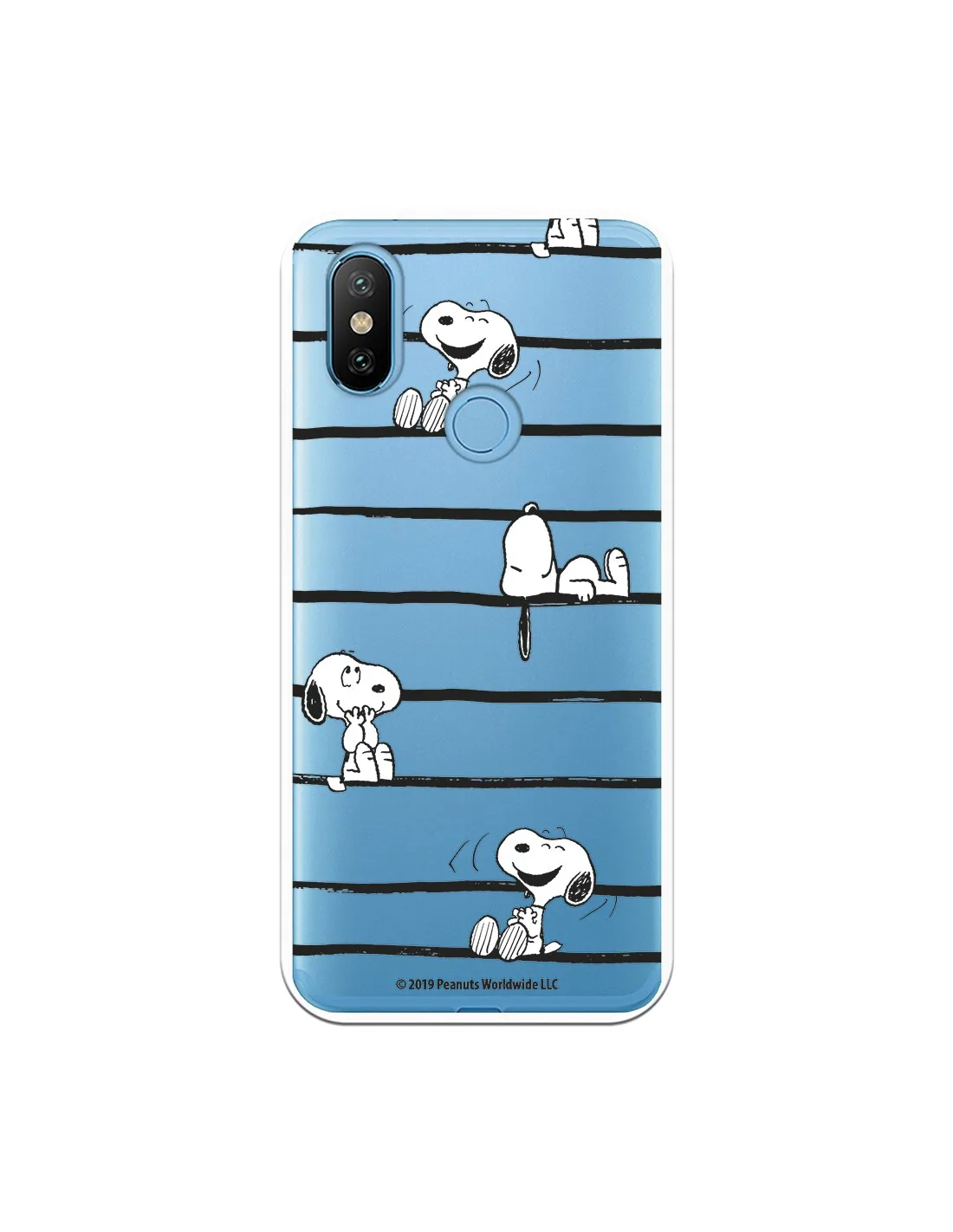 Oficialus Xiaomi Mi A2 atveju pagal žemės Riešutai Snoopy juostelės-Snoopy