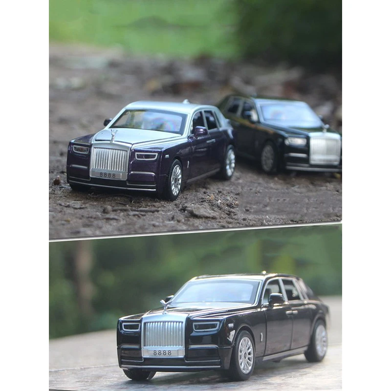 1:28 Žaislas Automobilis Puikios Kokybės Rolls-Royce Phantom Metalo Automobilių Žaislas Lydinio Automobilių Diecasts & Žaislinės Transporto Priemonės Automobilio Modelio, Žaislai Vaikams