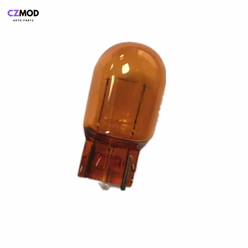 CZMOD Originalus WY21W 12V 21W Gintaro Stiklo Halogeninės Lempos, priekinis žibintas posūkio signalo laikiklį&lemputė šoninės šviesos naudotų automobilių priedai