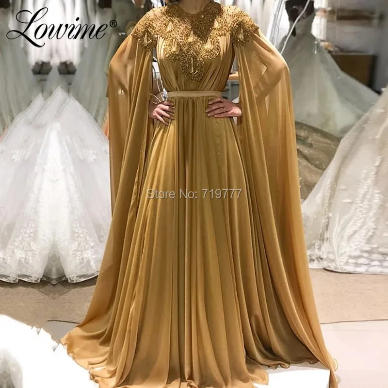 Musulmonų Šampano Vakaro Suknelės Oficialią Dubajus Artimuosiuose Rytuose Moterys Šalis Suknelė 2021 Chalatas De Soirée De Mariage Prom Chalatai Vestidos