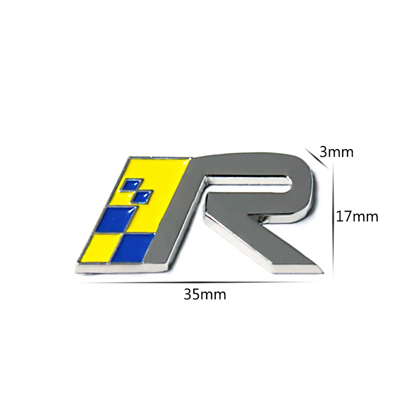 Galiniai Kamieno R AWD Užrašas švedijos Vėliavą, Ženklelį Emblema Lipduką 