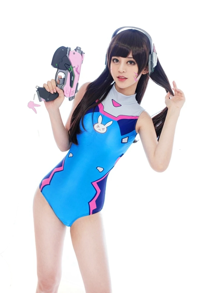 COYOUNG Anime Maudymosi Cosplay Kostiumų Spandex maudymosi kostiumėlį DVI Kostiumas Anime Cosplay Vandens maudymosi kostiumėlį