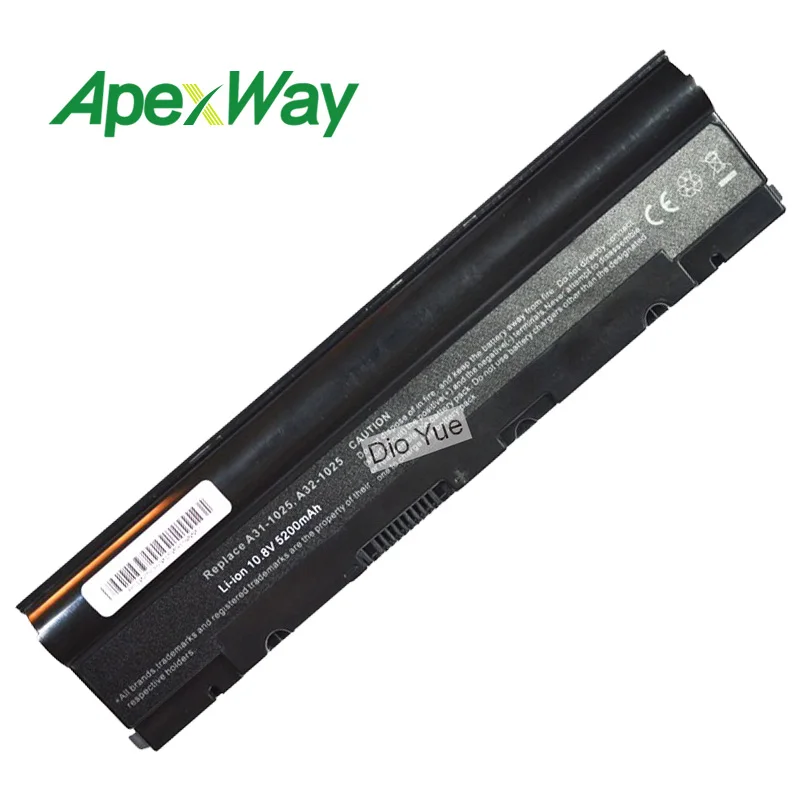Apexway nešiojamas baterija Asus 07G016HF1875 A31-1025 A31-1025b A31-1025c A32-1025 A32-1025b A32-1025c