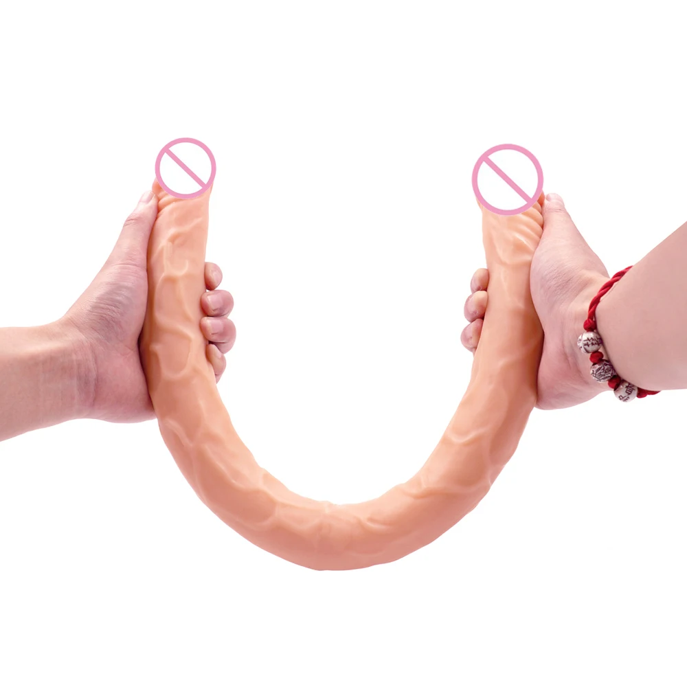 YUELV 21.56 Colių Super Ilgas, Dvigubai Vadovauja Dildo Moterų Dual Pusių Vibratorių Sekso Žaislai Lesbiečių Dirbtinis Penis Erotiniai Sex Produktas