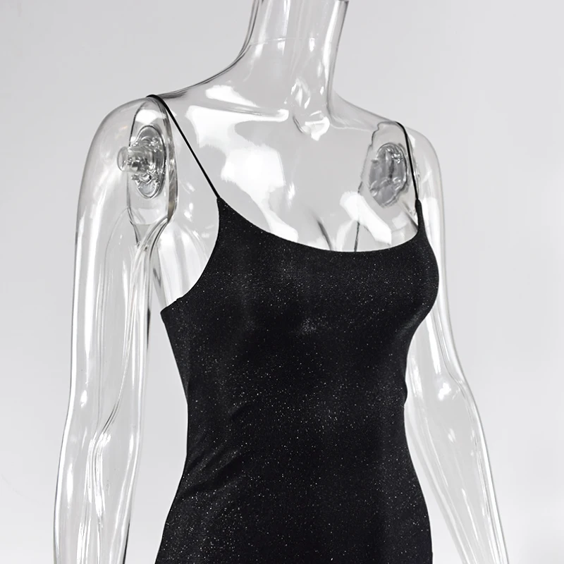 YICIYA Sodo Dviejų Sluoksnių Sparkle Suknelės Moteris Šalis Naktinis Klubas Dėvėti Seksualus Ruožas Slim Fit Bodcon Mini Suknelė Juoda Vestido 2020 m.