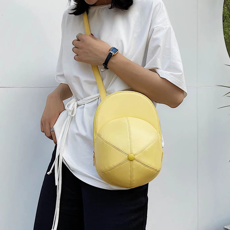 Skrybėlių Formos Dizainas Mados Atsitiktinis Moterų Piniginės ir Rankinės Crossbody Mini Krepšys Oda-ai Moterų Pečių Maišą