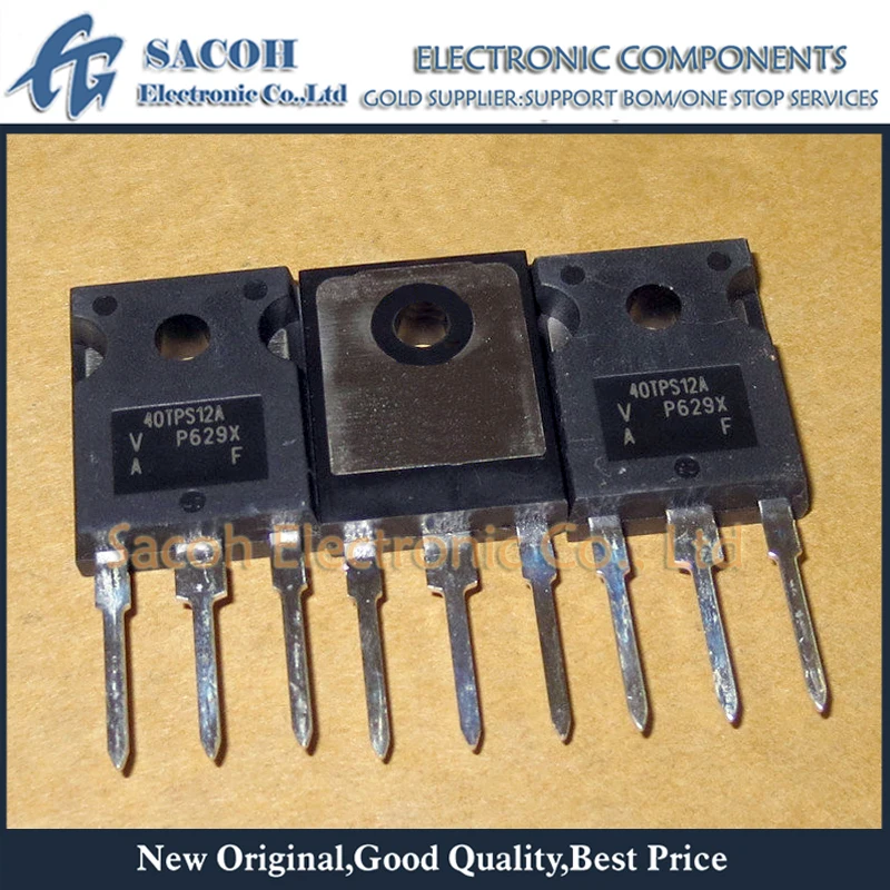 Naujas Originalus 5vnt 40TPS12 40TPS12A 40TPS12AS1 ar 40TPS08 40TPS08A TO-247 40A 1200V Etapo Kontrolės SCR tranzistorius
