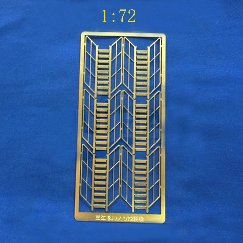 1Set Nuotolinio Valdymo Valtis Modelio Transformacijos Dalys 1:72 Linkę Kopėčių Micro Žalvario Išgraviruotas Laiptai 