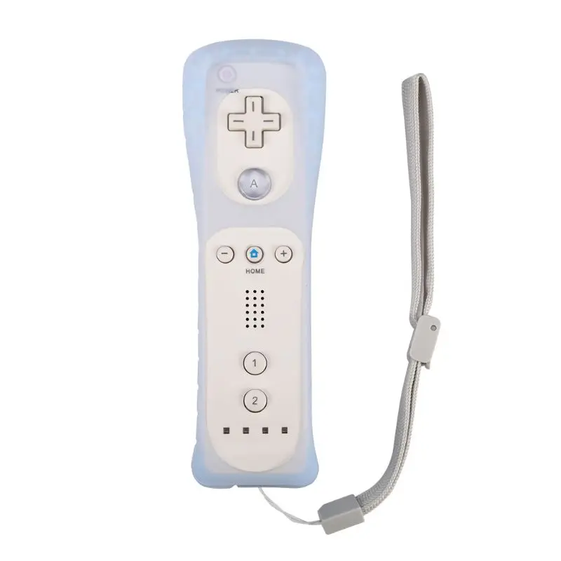 Wireless Gamepad Su Silikono Atveju Wii valdymo pultelio Kreiptuką Be Motion Plius