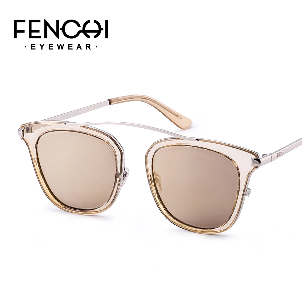 FENCHI akiniai nuo saulės moterims, vairuotojo veidrodis metalo mados Prabangos Prekės ženklo dizainas nauji akiniai nuo saulės gafas de sol mujer Oculos Feminino
