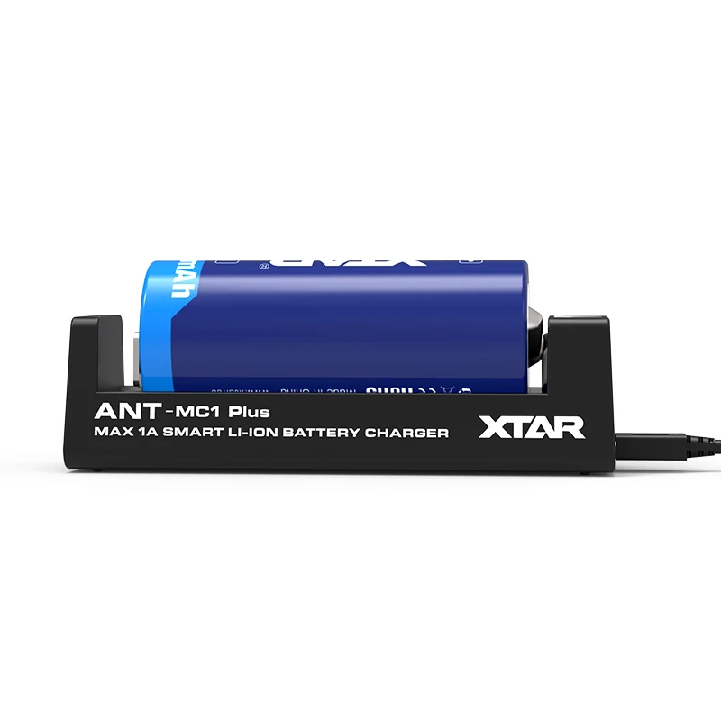 XTAR MC1 PLUS LED USB all in one Universal Baterija, Įkroviklis 14650 21700 20700 10440 14500 16340 18650 26650 3.6/3.7 V Li-ion