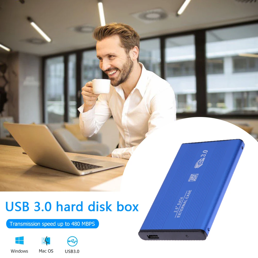 SATA III II I USB 3.0 HDD SSD Talpyklos Įrankis Laisvos Atveju Langelį Išorinį Kietąjį Diską iš KOMPIUTERIO, 2.5 colių Kietojo Disko Atveju