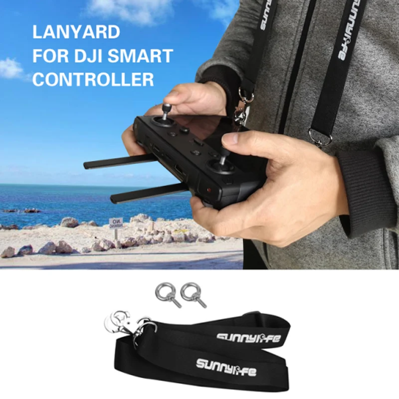 Kaklo Dirželis Virvelę už DJI Smart Controller 5.5 colių Ekrane Smart Controller Virvelę Diržas Nuotolinio valdymo Sklendė, skirta MAVIC 2 Pro&Zoom