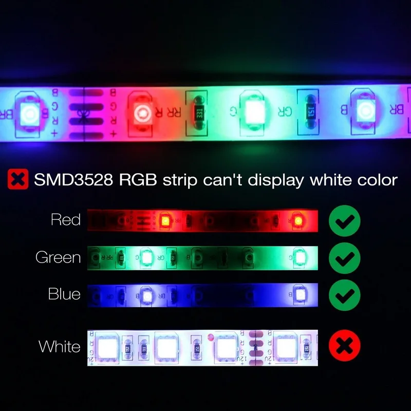 5M 10M, 15M 2835 RGB LED Juostelės Šviesos Diodų atsparus Vandeniui Juosta LED Juostelės Juostelės DC 12V IR led rgb Muzikos wifi rgb Nuotolinio valdymo pultelis