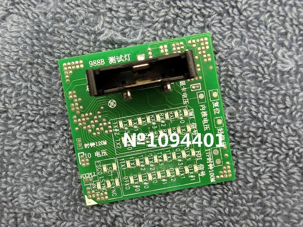 1pcs* Naujas Nešiojamas 988B 988 B CPU lizdo testeriai su LED