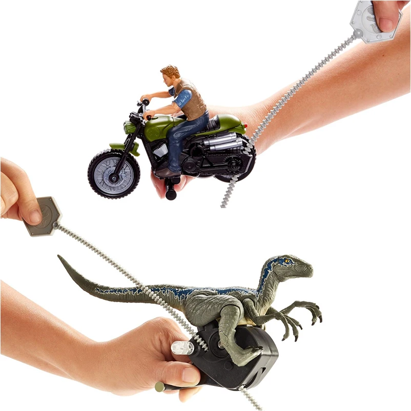 Originalus Juros Periodo Pasaulio 2 Ataka Pack Velociraptor Dragon Owen Veiksmų Skaičius, Karšto Pardavimo Modelis Lėlės, Žaislai Vaikams