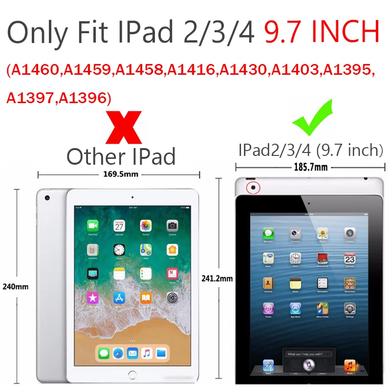 Apple Ipad 2 3 4 Atvejais PU Odos Šlepetės Stovi Magnetinio Piniginės, Kortelių Lizdai Plunksnų Case For iPad2 iPad3 iPad4 atsparus smūgiams Dangtis