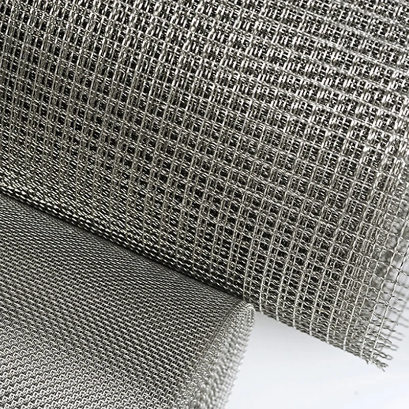 Nerūdijančio Plieno austas vielos tinklas,30cm kvadratinių lapo,350 Akių,0.03 mm vielos
