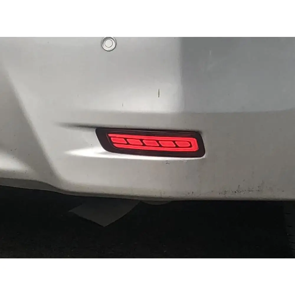 Toyota corolla Altis-2018 m. LED Galinis Bamperis Reflektorius, Žibinto Funkcija, Kaip Vairuotojo žibintas Stabdžių Žibintas Dinamiškos Posūkio šviesos