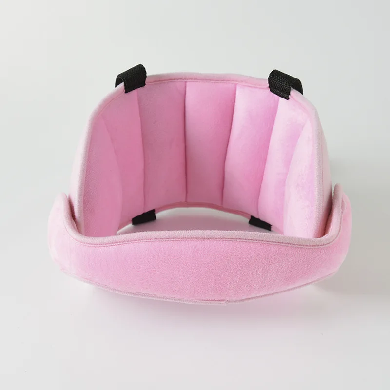 Kūdikio galvos tvirtinimo diržas vaikų automobilių saugos sėdynių galvos poilsio galvos miegoti papildomas diržo apsaugos padas
