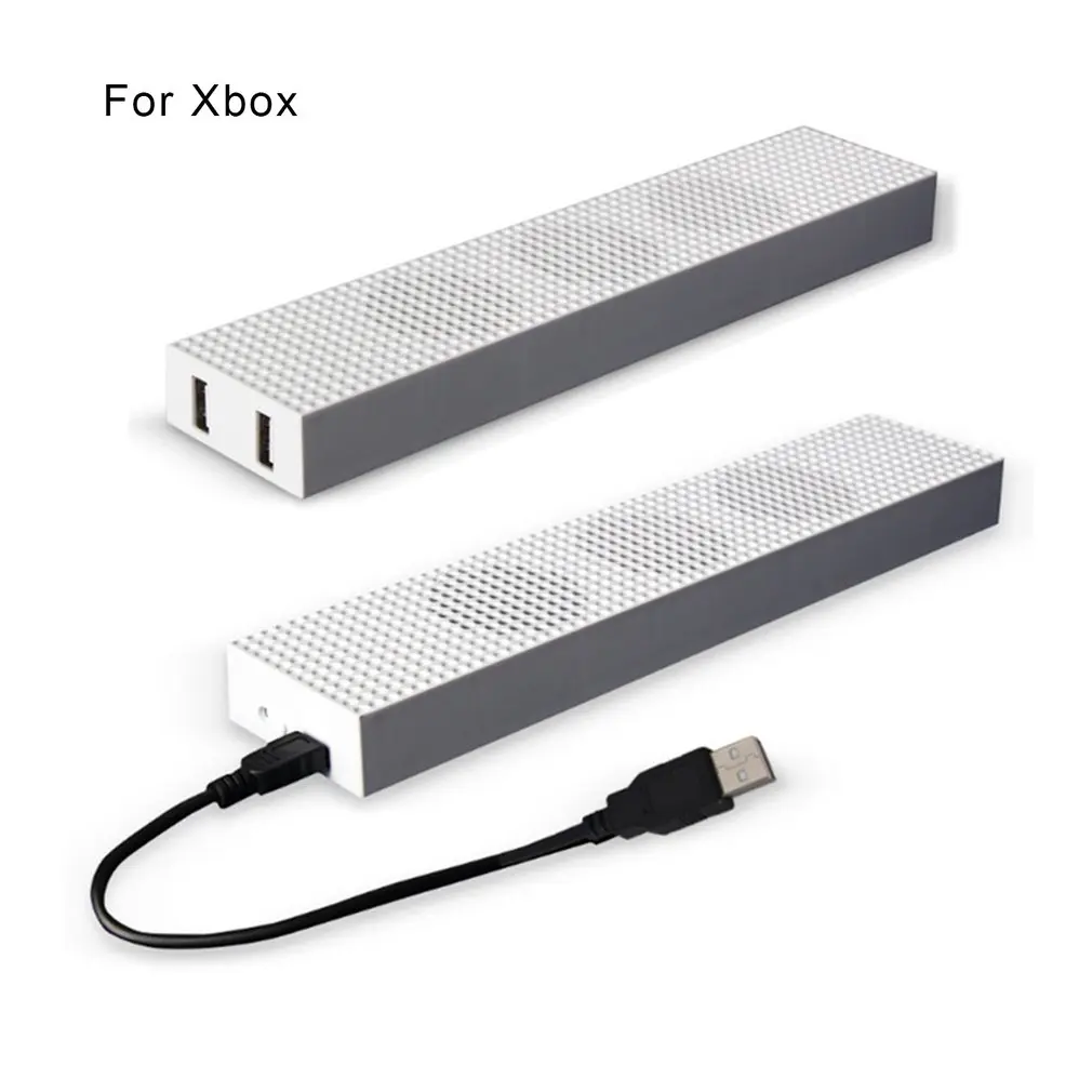 Xbox One S Aušinimo Ventiliatorius su 2 USB Hub ir 3 H/L Greičio Reguliavimas Aušinimo Ventiliatoriai Aušintuvo Xbox Vienas Slim Žaidimų Konsolę
