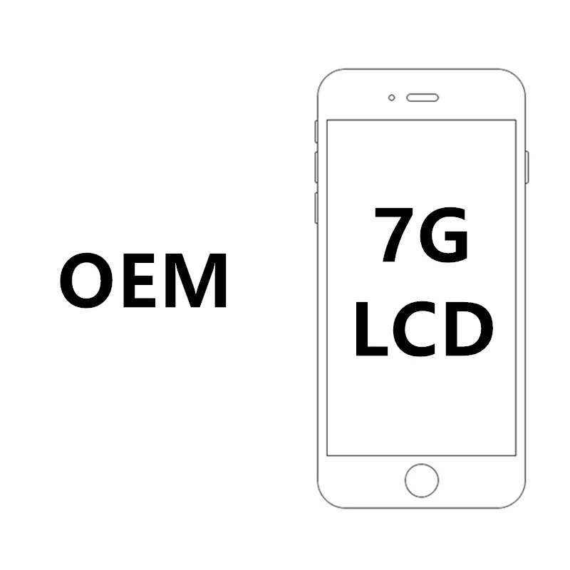 AAA+++ iPhone LCD 7 OEM Kokybės Ekrano Pakeitimas Nėra Negyvų Pikselių Garantija Ekranas Nemokamas Pristatymas