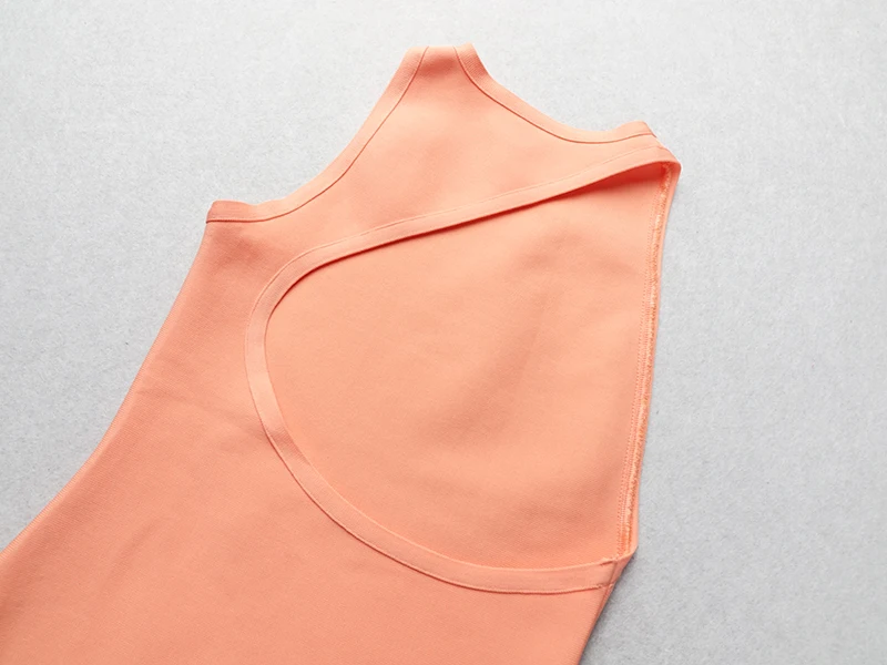 Nemokamas Pristatymas Naujos Vasaros Moterų Klubo Suknelė Vestidos Verano 2019 Šalies Backless Oranžinė Suknelė Kelio Ilgis Midi Suknelė