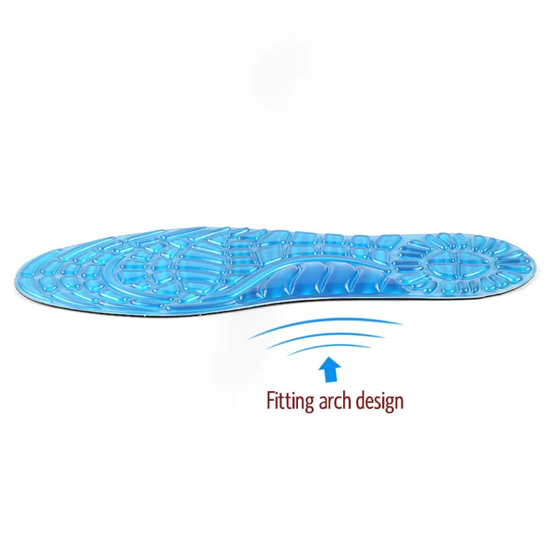 USHINE EU36-48 Skliautinis arkos masažo gelis vidpadžiai, skirti avalynės, moterų krepšinio futbolo vidpadžiai silikono kojoms ortopedijos koja