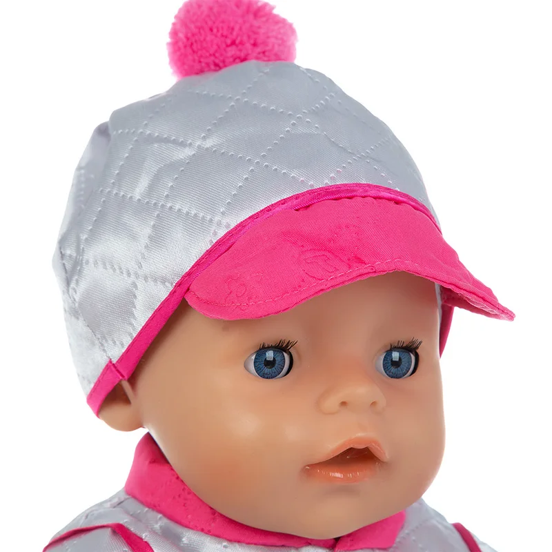 2020 Naujas mados kūdikis žemyn striukė, kostiumas Tinka 43cm New Born Lėlės 17inch Reborn Baby Doll Priedai