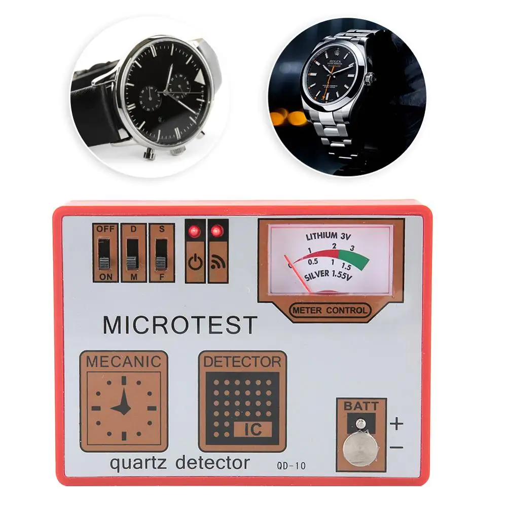 Demagnetizer Timegrapher Baterija Išmatuoti Impulso Kvarco Žiūrėti Testeris Aptikti Baterijos Talpa Laikrodžių Taisymo Įrankis Watchmaker