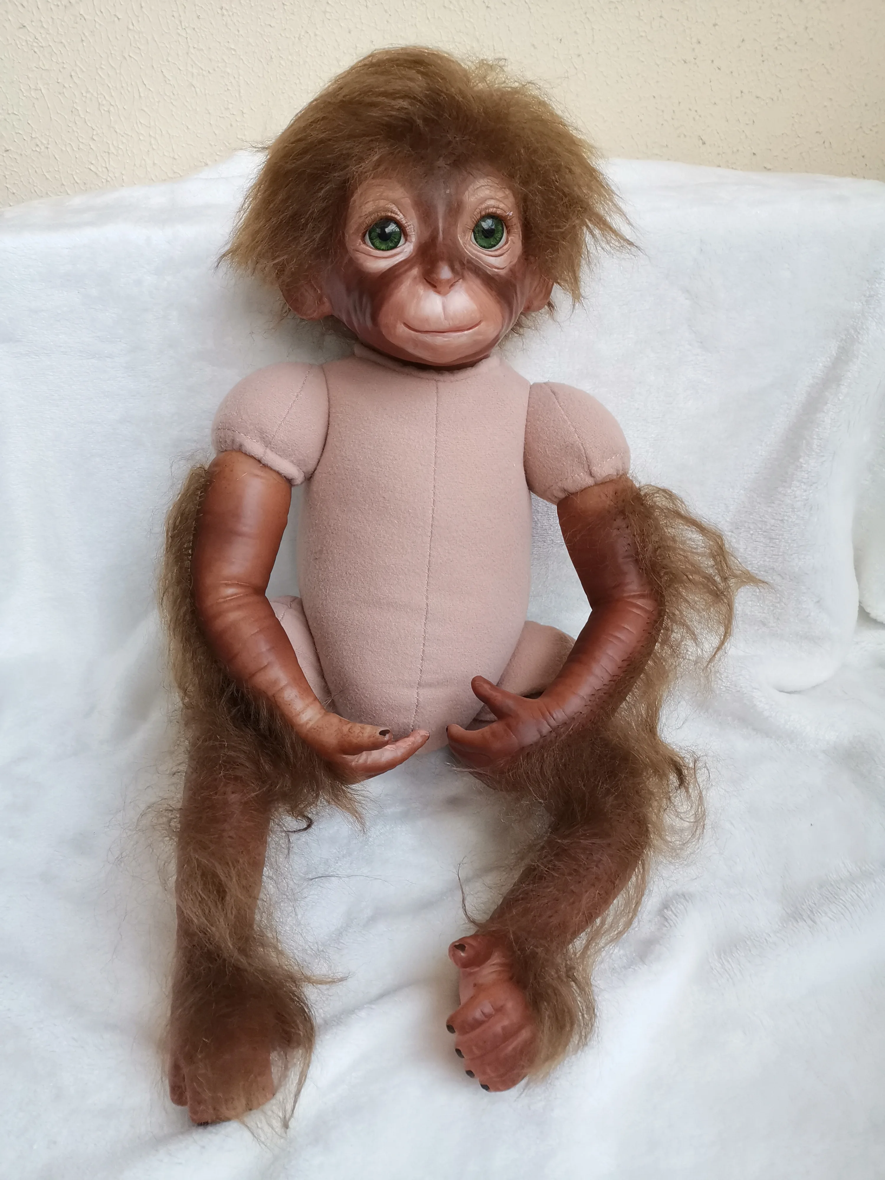 Mielas silikono baby doll merginos įdaryti beždžionių pardavimui 50cm aukštos kokybės žaislai atgimsta bamblys princesė Tikroviška Bonecas lėlės dovanos