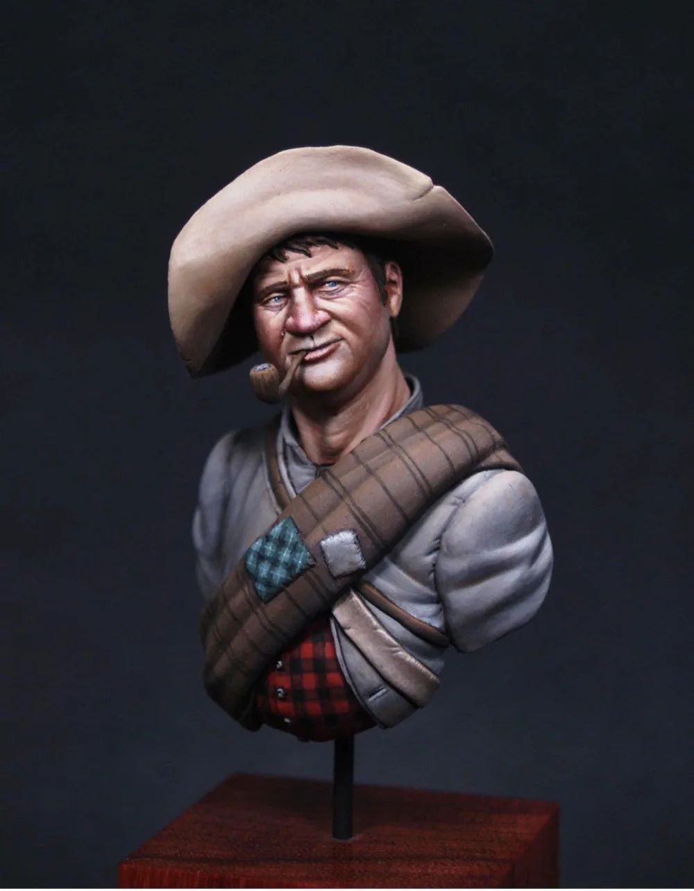 1/12 merican pilietinio Karo metu Konfederatų Kareivį krūtinė žaislas Derva Modelis Miniatiūriniai dervos pav Unassembly Unpainted