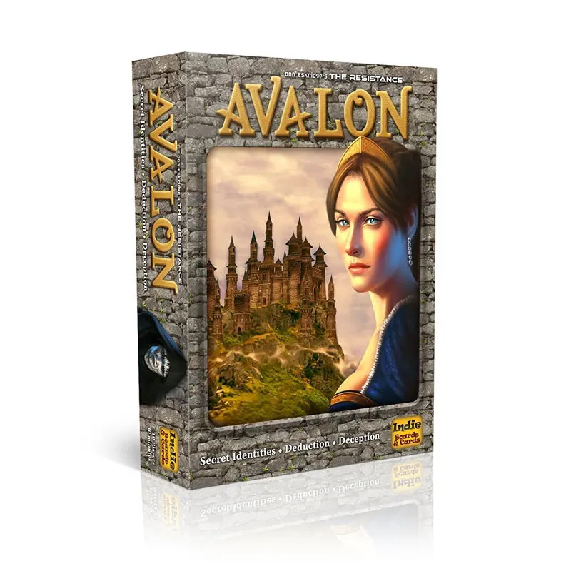 Naujas stalo žaidimas Atsparumas Avalon Indie Šeimos Interaktyvus Visiškai anglų stalo Žaidimo Kortelės Vaikų Švietimo Žaislai
