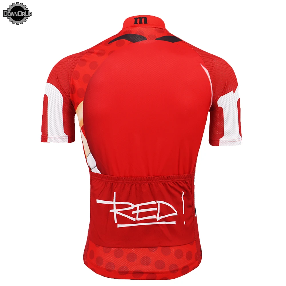 Dviračių jersey 2019 pro komandos ropa ciclismo dviračių džersis raudona trumpas rankovės kalnų triatlonas dviračių drabužius maillot ciclismo