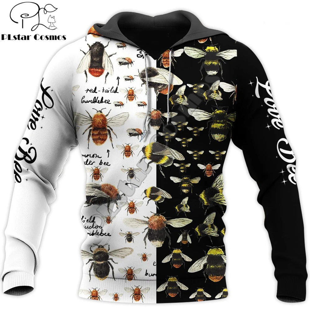 Vabzdžių, bičių modelio 3D Atspausdintas Vyrų hoodies Bičių Laikytojas Harajuku Mados streetwear bliuzono Unisex Palaidinukė sudadera hombre MF-88