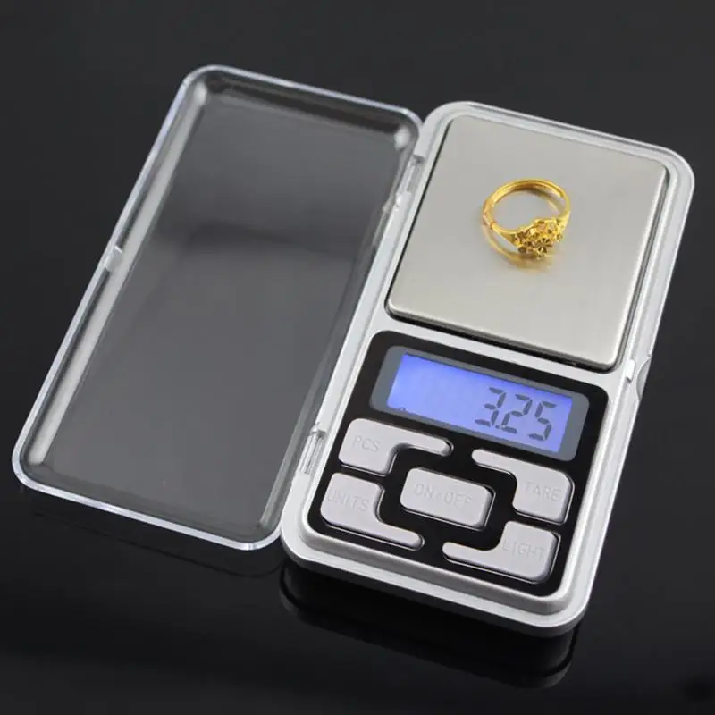 200g x 0.01 g Mini Pocket Skaitmeninės Skalės Aukso, Sterlingas Sidabro Papuošalai Svarstyklės, yra LCD Ekranas Balanso Gramas Elektroninės Svarstyklės